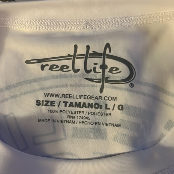 Reel Life LS Tee - L NWOT - Picture 3 of 3